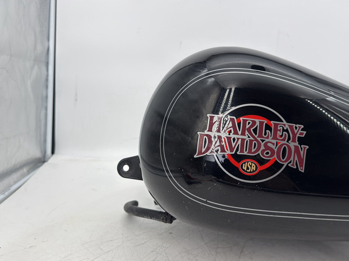 04 Harley Touring Electra Glide OEM Fuel Gas Tank Gasoline Reservoir * DENTED *