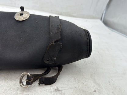 2012 Harley Dyna FXDF Fat Bob OEM Front Onboard Tool Bag Leather Storage