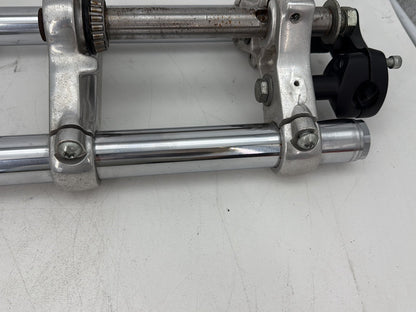 2009 Harley Sportster 883 Low XL883L OEM Front Triple Tree Set & LH RH Fork Legs Sliders
