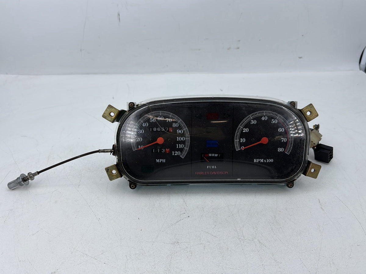 1984 - 1998 Harley-Davidson Touring Electra Glide Classic Speedo Tacho Speedometer Tachometer Gauges 67000-94