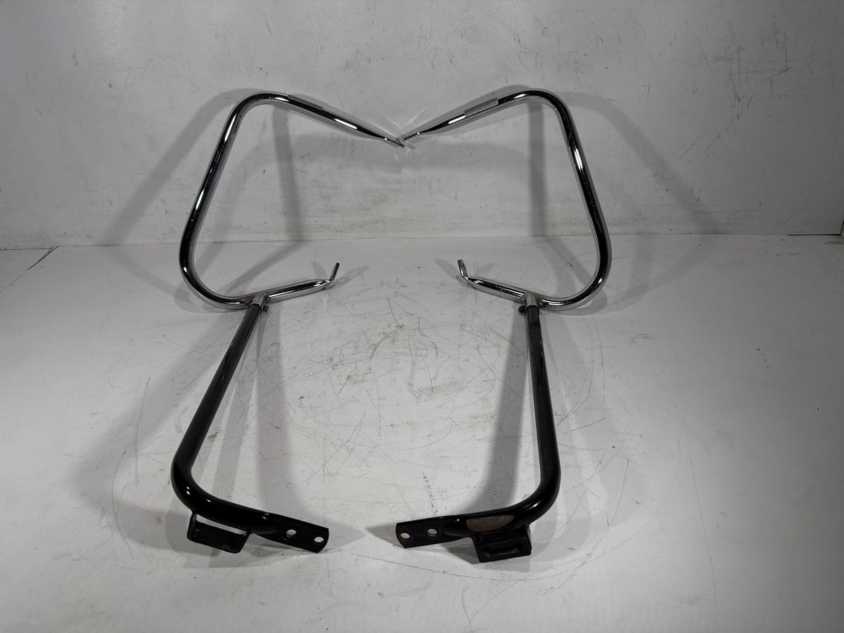 2002 Harley Electra Glide Touring OEM Rear Left Right Saddlebag Guard Rails Bar
