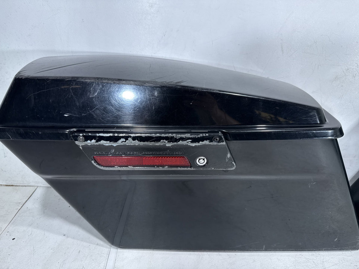 2013 Harley Street Glide Touring FLHX OEM Left Right Saddlebags Luggage NOKey