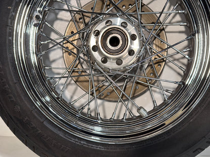 1999 - 2006 Harley-Davidson Softail Heritage Front Rear Wheel Rim Tire Spoked 40700-05 , 42947-06