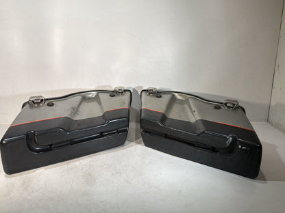 1984 - 1998 Harley-Davidson Touring Electra Glide Classic Left Right Saddlebags Luggage NOKey 90752-93
