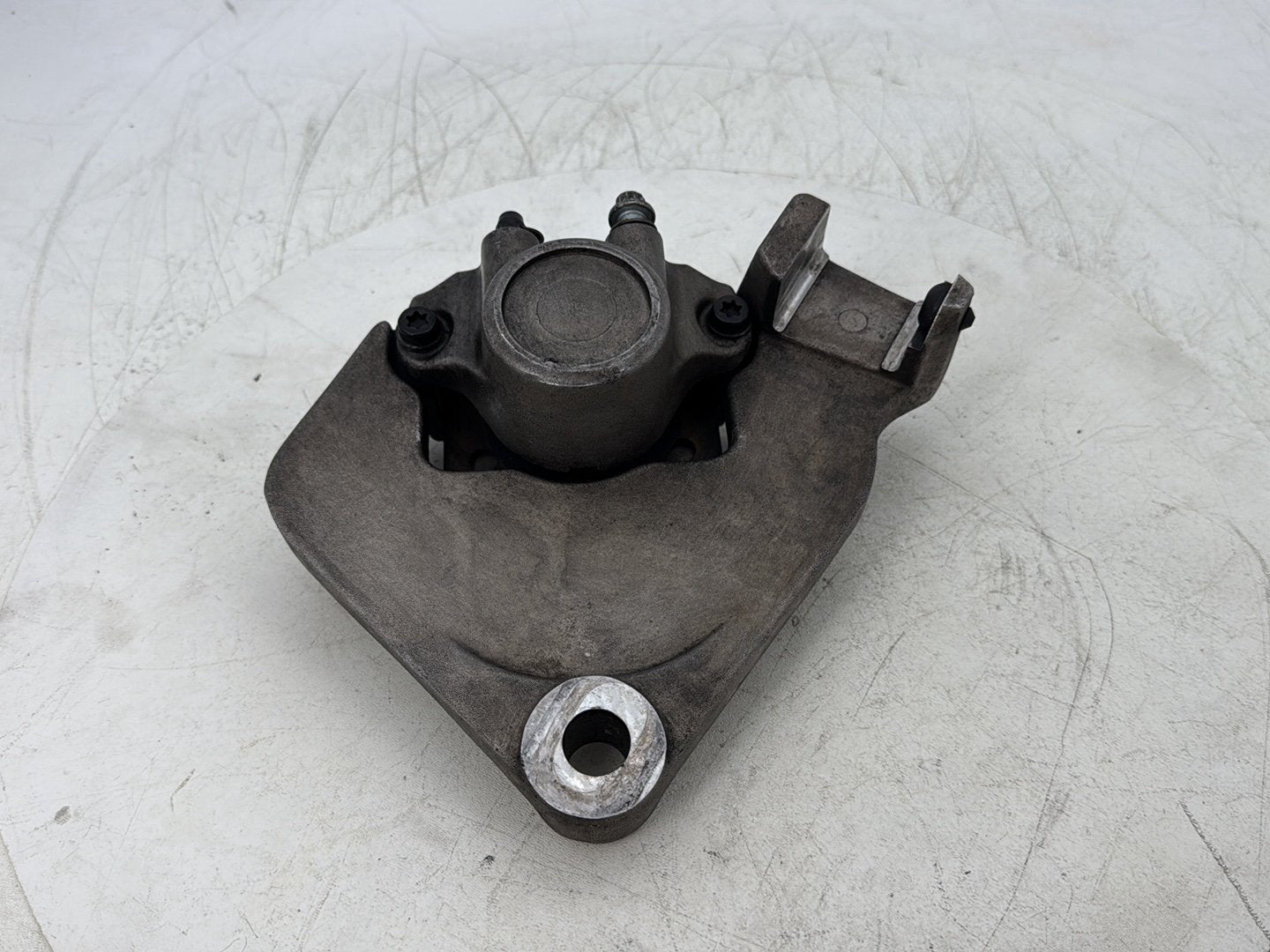 1998 Harley Touring FLHTCUI Electra Glide Ultra OEM Rear Back Brake Caliper w/ Bracket