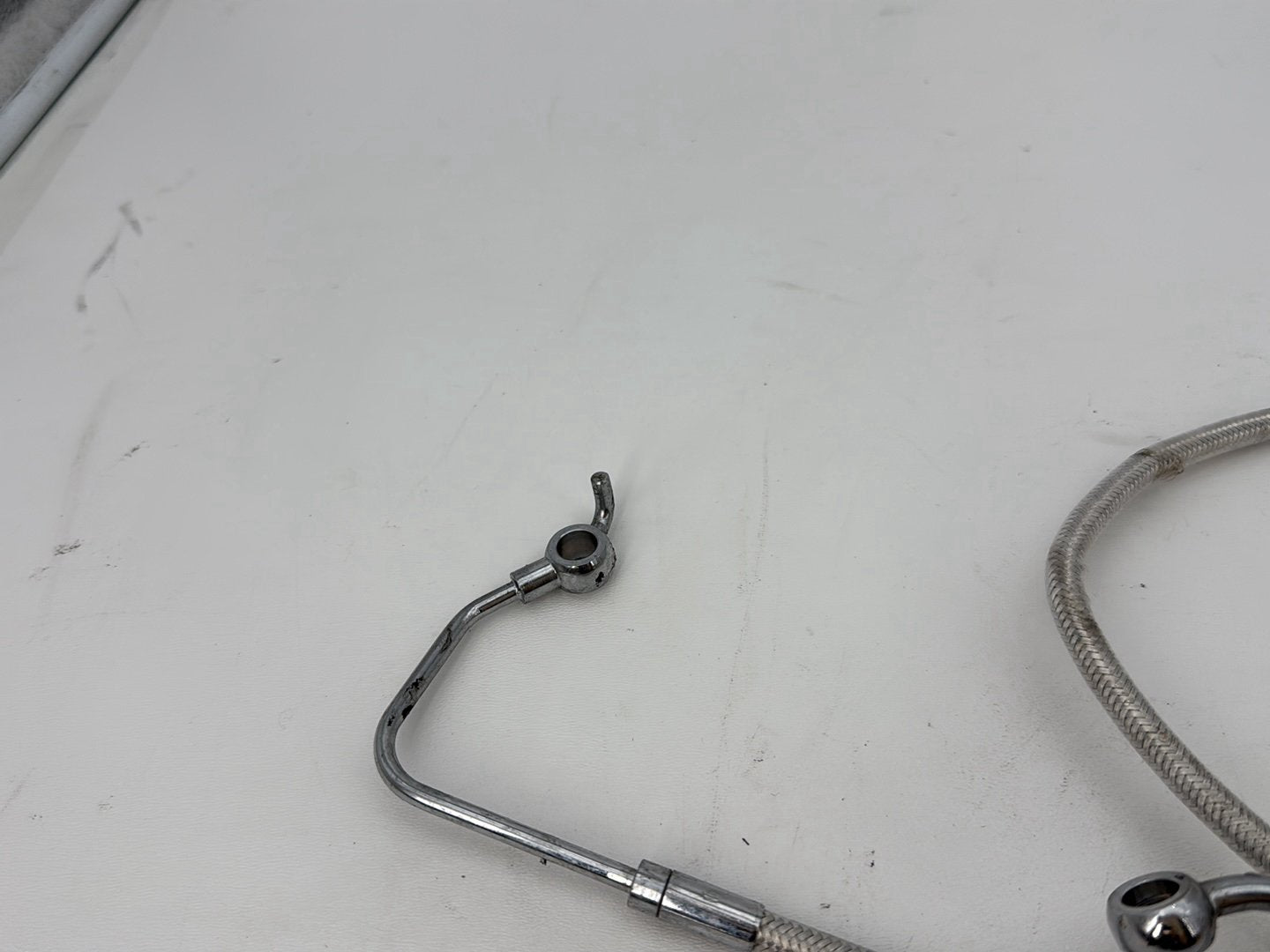2011 Harley Road King Touring FLHRC Classic OEM Front Brake Hose Line Pipe ABS