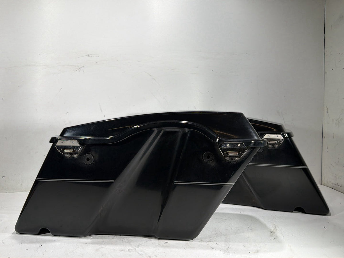 2005 Harley Electra Glide Touring Ultra OEM Left Right Saddlebags Luggage NOKey