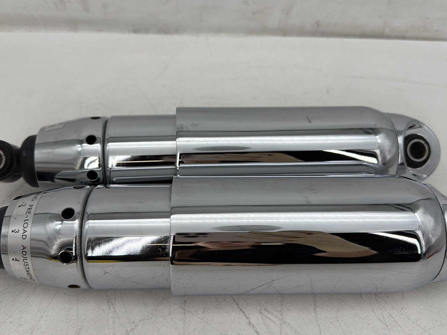 2010 Harley Dyna Fat Bob FXDF OEM Rear Left Right Shock Absorbers