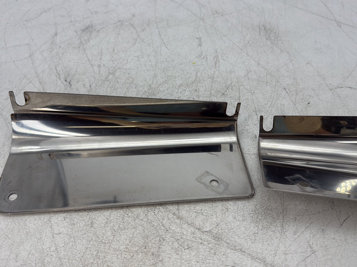 2013 Harley Heritage Softail Classic FLSTC OEM Front Left Right Fork Tube Slider Guard Covers