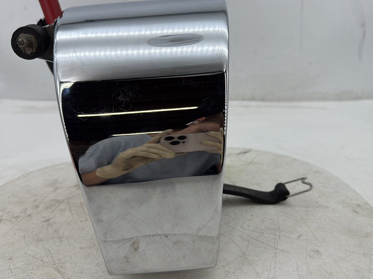 97 Harley Softail Heritage Classic Oil Tank Reservoir Bottle Canister &amp; Dipstick