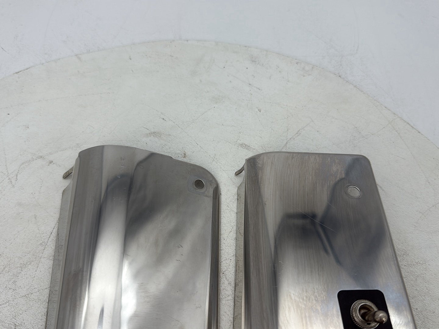 2004 Harley Softail FLSTC Heritage Classic OEM Front Left & Right Fork Side Covers