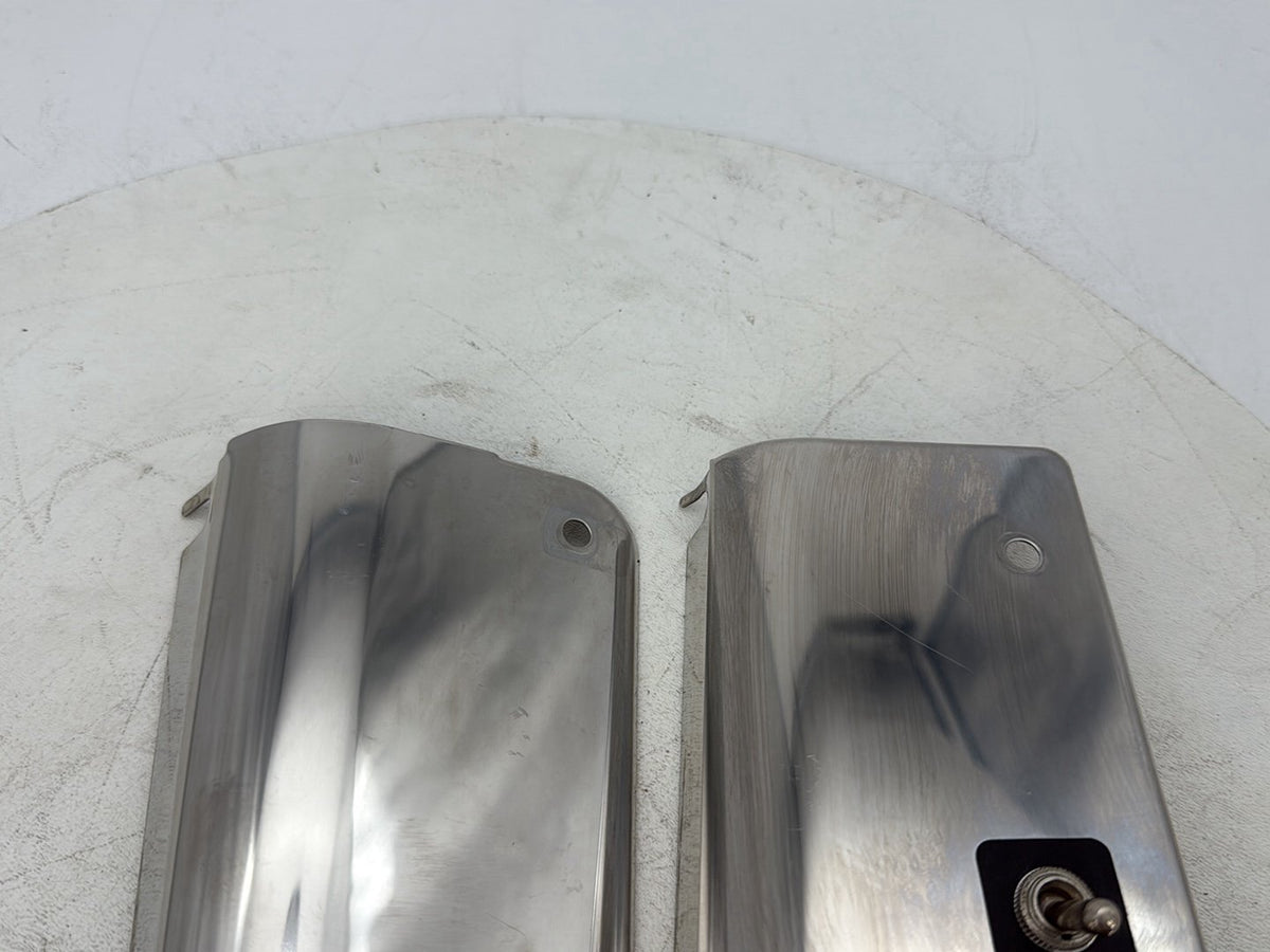 04 Harley Softail FLSTC Heritage Classic OEM Front Left & Right Fork Side Covers
