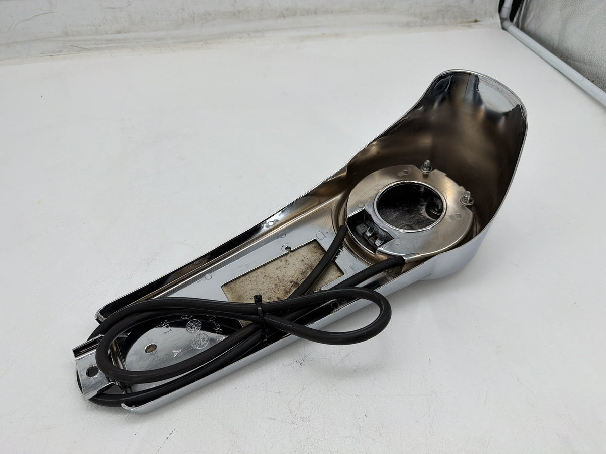 2001 Harley Electra Glide Touring Classic Fuel Gas Tank Dash Console NOKey SKULL