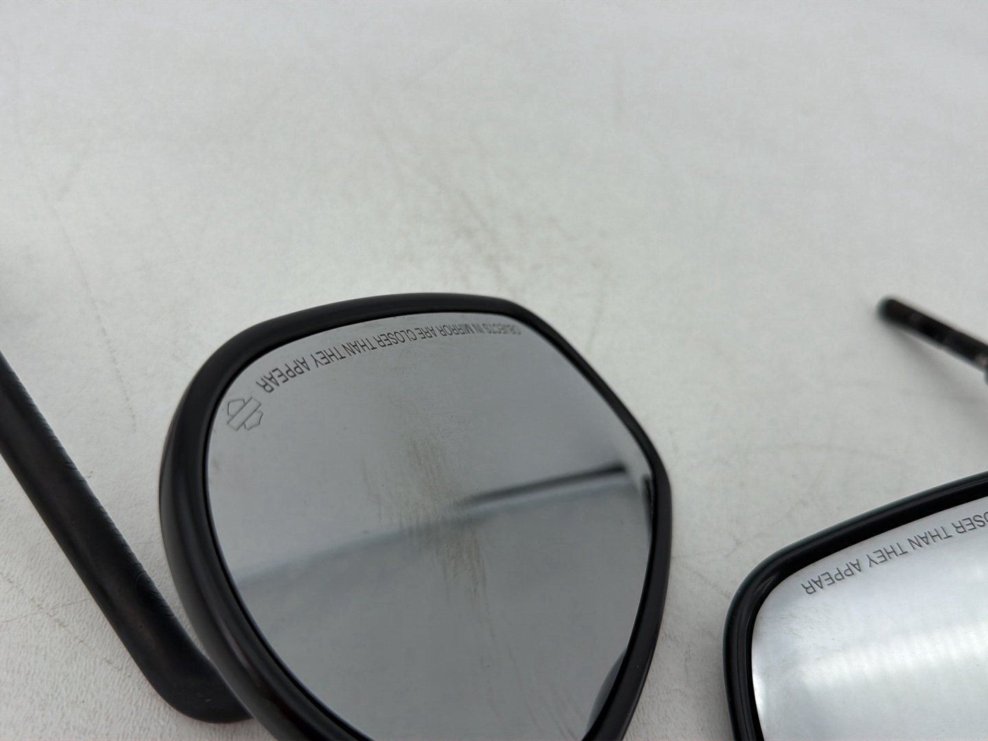 1986 - 1998 Harley-Davidson Softail Heritage Classic Left Right Rear View Mirror  	91875-88A