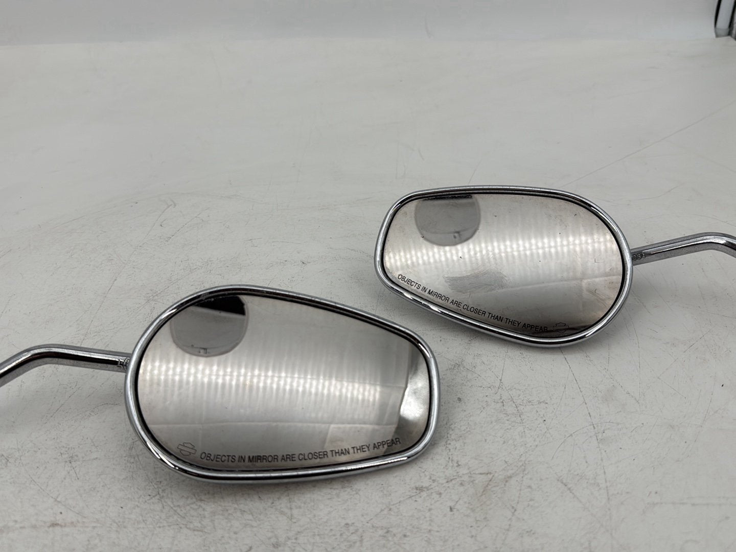 1999 - 2006 Harley-Davidson Dyna Super Glide Left Right Rear View Mirror  	91840-03A