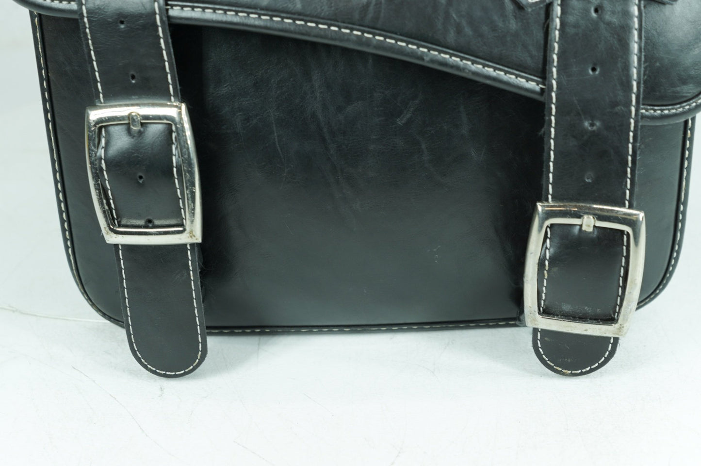 2012 - 2026 Harley-Davidson Sportster Iron 883 Rear Left Right Saddlebags Luggage Leather QINGROCK