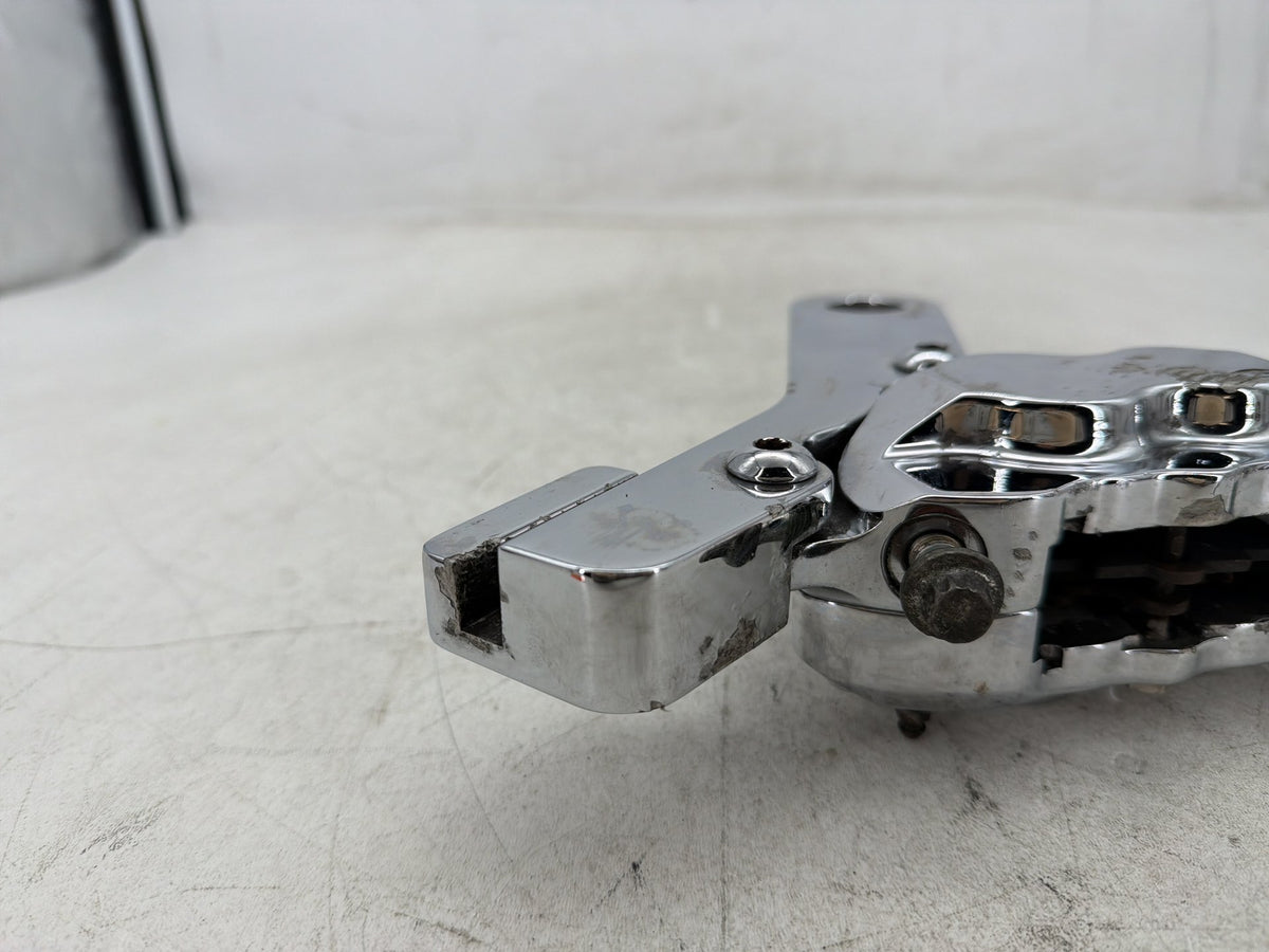 2004 Harley Electra CVO Rear Back Brake Caliper w/ Bracket Hawg Halters PEELING