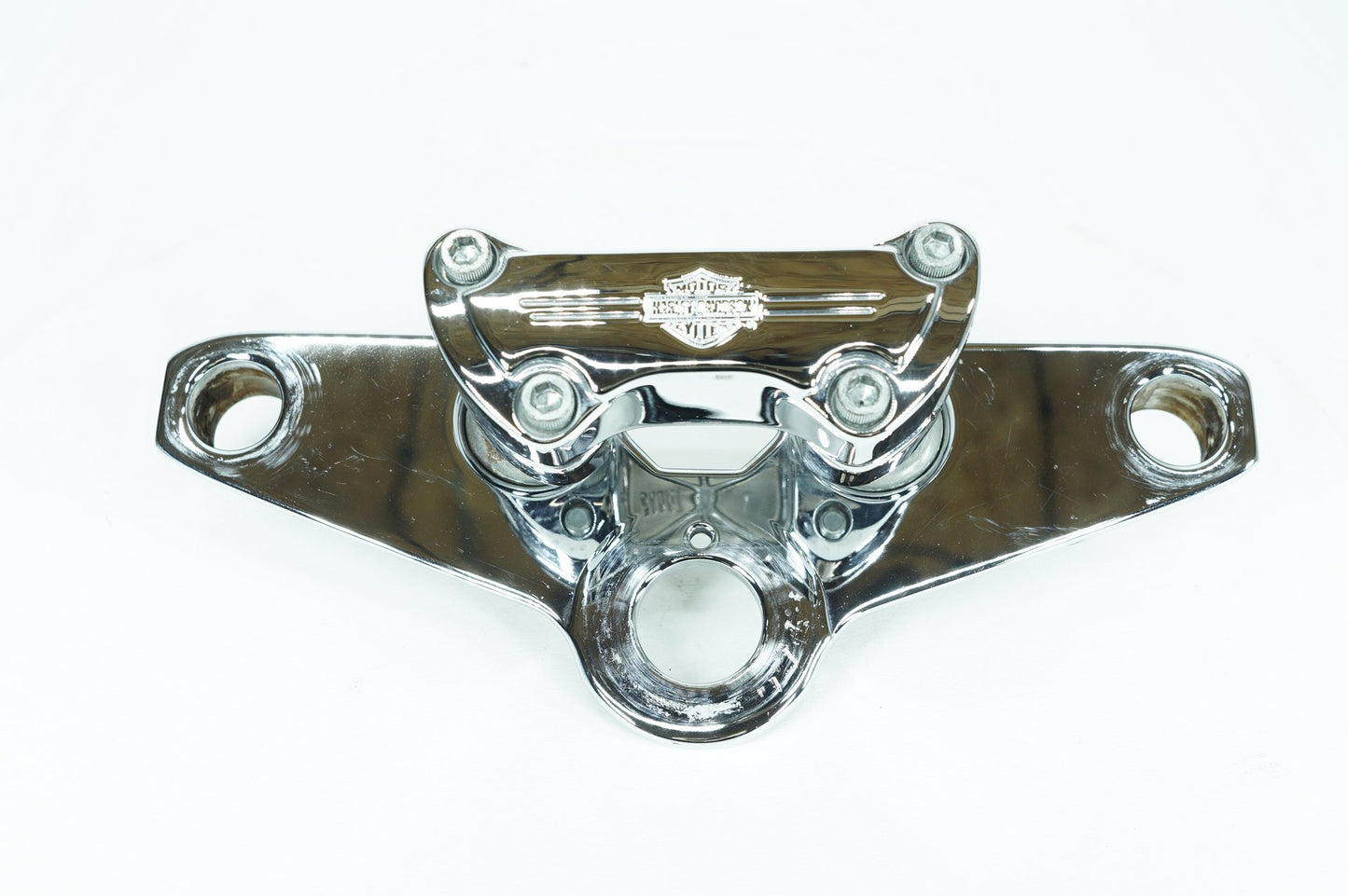 1999 - 2006 Harley-Davidson Dyna Wide Glide Front Fork Upper Triple Tree Clamps  	45672-80B