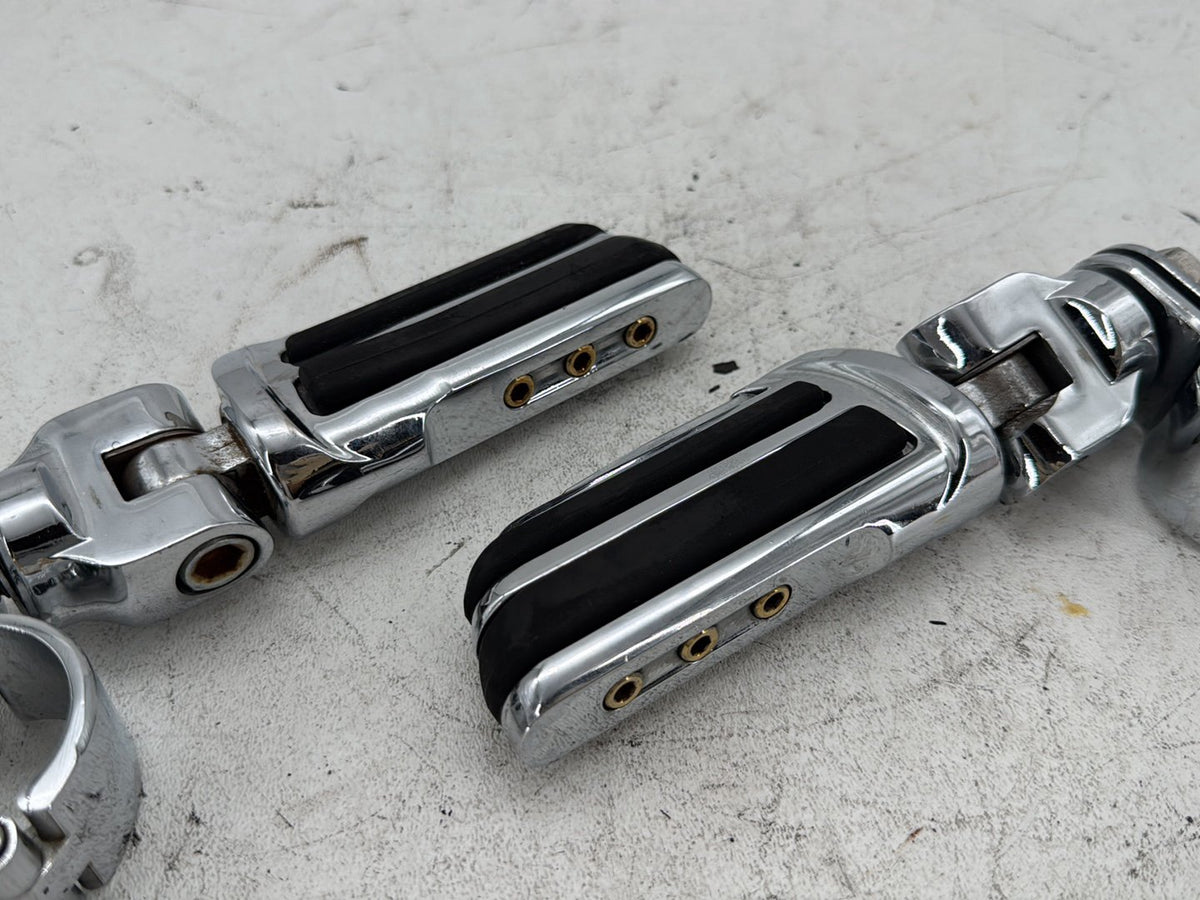1997 Harley Road King Touring Police FLHPI OEM Front Right Left Highway Foot Pegs