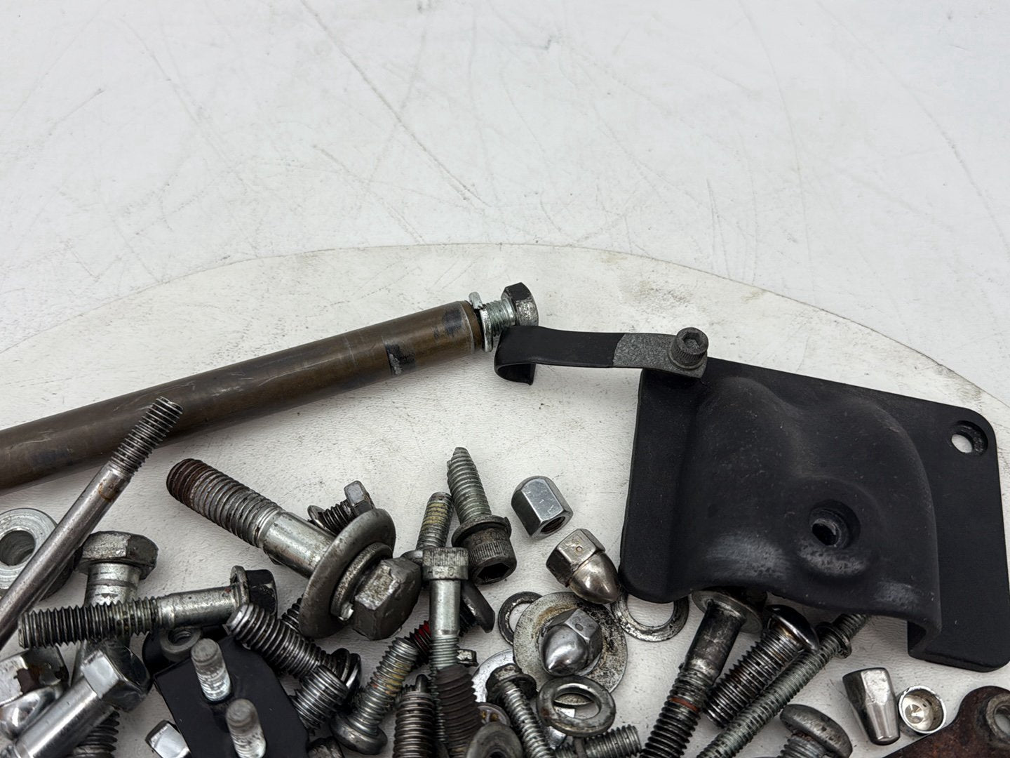 2000 Harley Dyna FXDWG Wide Glide OEM Hardware Bolts Nuts & Brackets