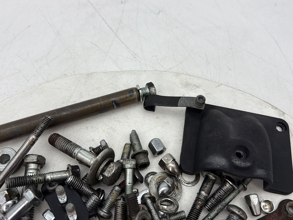 2000 Harley Dyna FXDWG Wide Glide OEM Hardware Bolts Nuts & Brackets