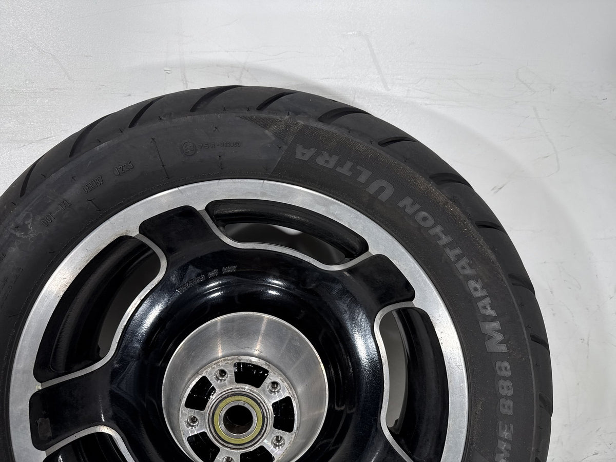 2011 Harley Electra Glide Touring Police OEM Rear Wheel Rim Tire AIRSTRIKE 16"