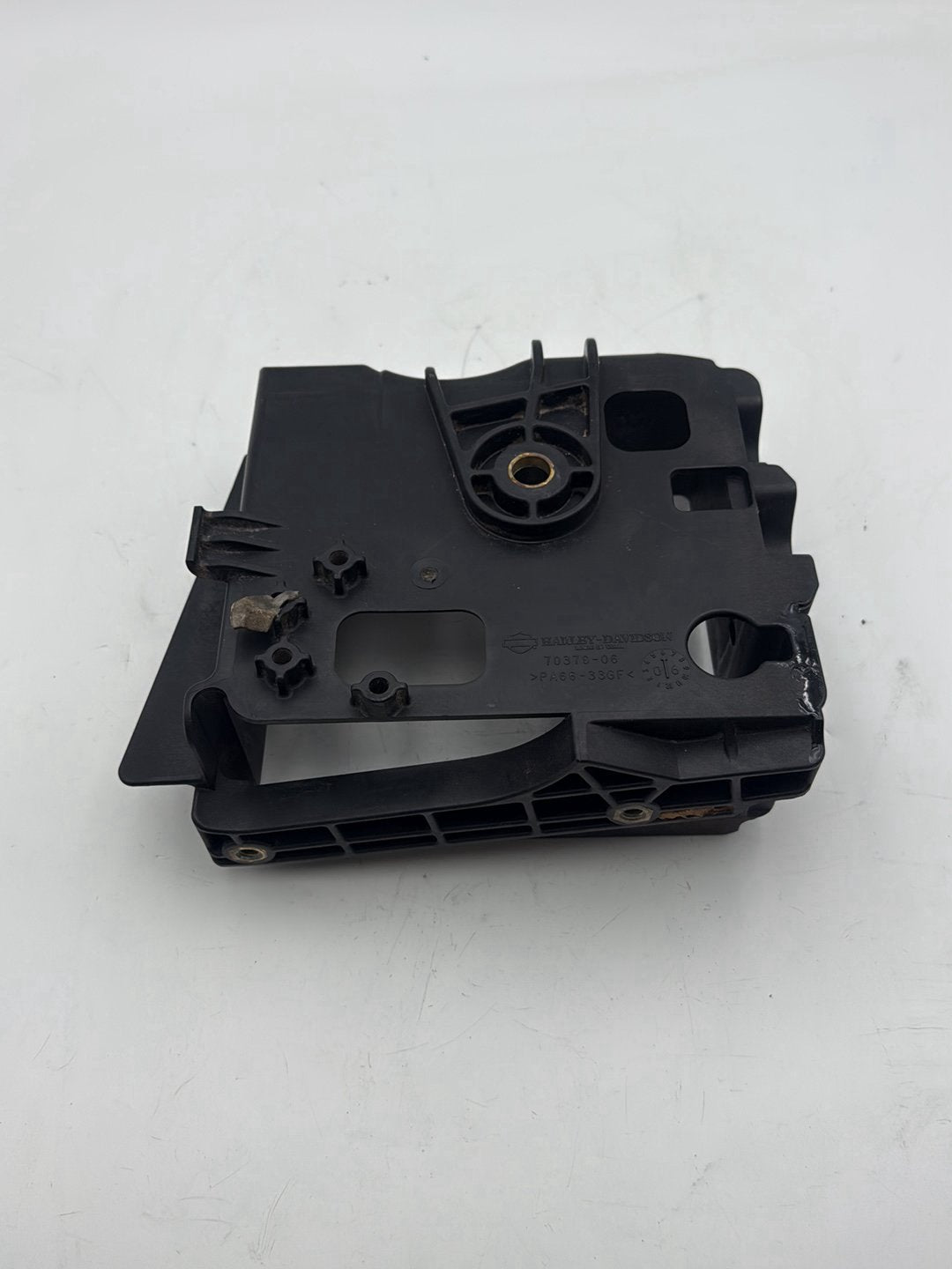 2007 - 2012 Harley-Davidson Dyna Street Bob Battery Tray Bracket Holder Carrier  	70379-06