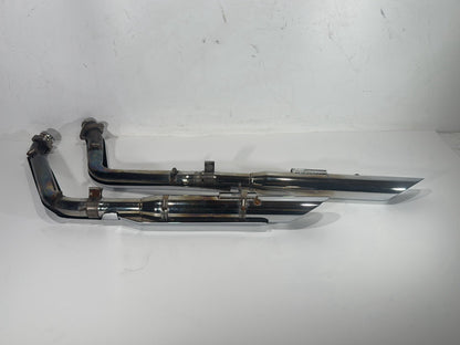 2004 Harley Softail FLSTC Heritage Classic OEM Exhaust Header Pipes Muffler