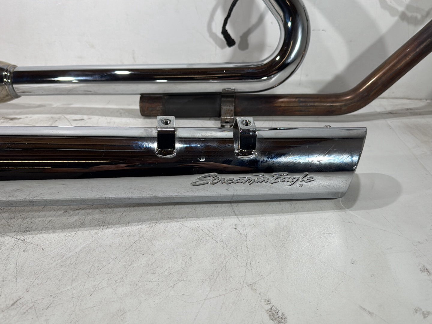 2007 Harley Touring FLHTC Electra Glide Classic OEM Exhaust Header Muffler Pipes Screamin Eagle
