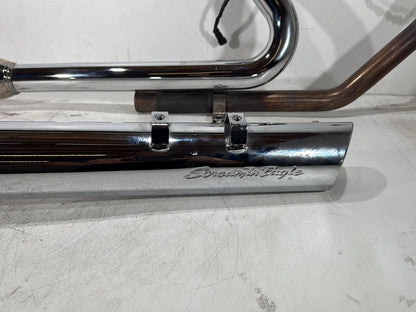 2007 Harley Touring FLHTC Electra Glide Classic OEM Exhaust Header Muffler Pipes Screamin Eagle
