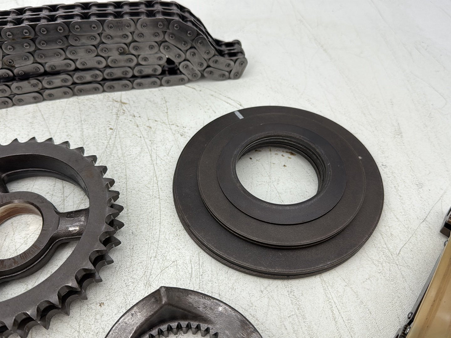 2012 Harley Dyna Super Glide Custom FXDCI OEM Clutch Basket Chain Tensioner Kit