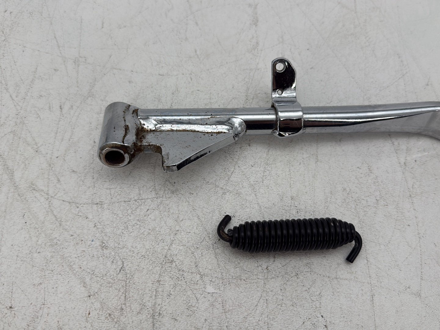 2001 Harley Sportster 883 Hugger XLH883 OEM Left Side Jiffy Kick Stand & Spring