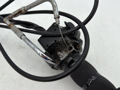 2007 - 2012 Harley-Davidson Touring Street Glide Right Engine Start Kill Switches Controls w/ Hand Grip, Idle Throttle Cables