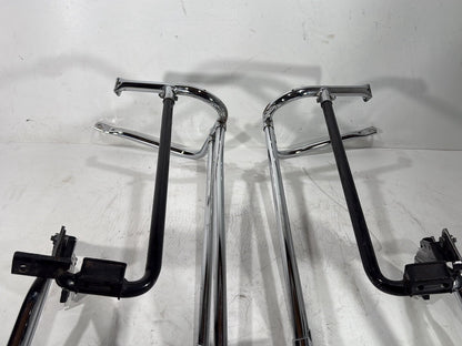 2013 Harley Electra Glide Touring Ultra FLHTCUI OEM Rear Left Right Saddlebag Guard Rails Bar