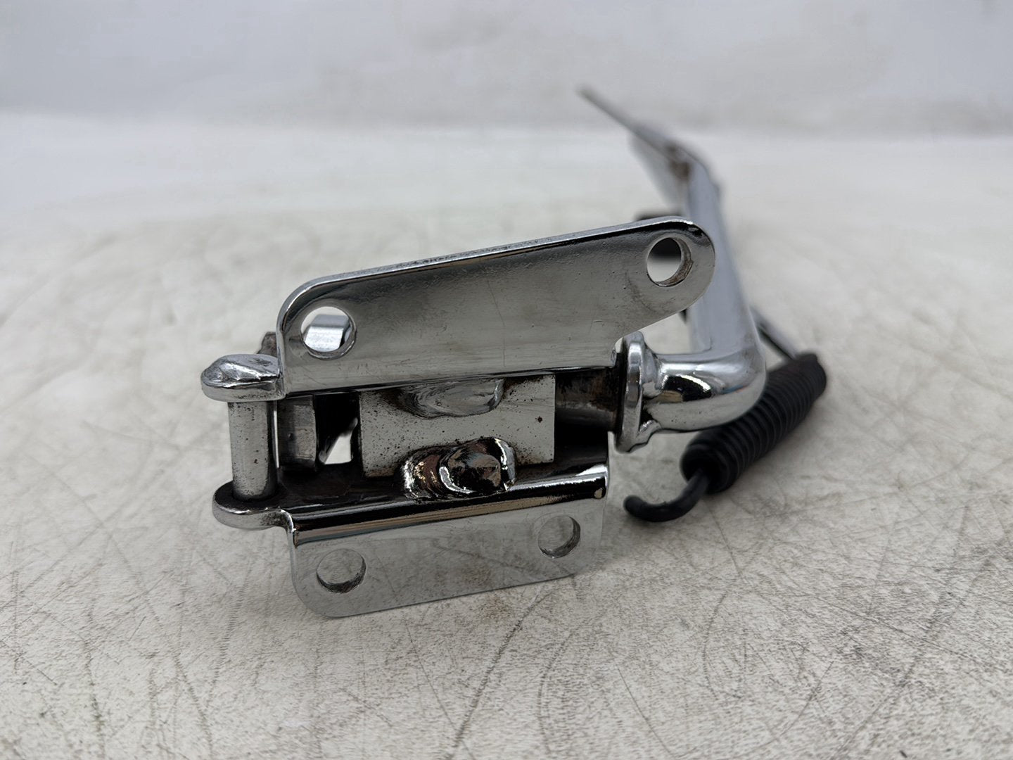 2004 Harley Road King Touring Custom FLHRSI OEM Left Side Jiffy Kick Stand & Spring