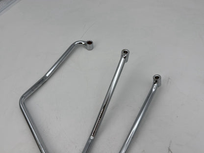 1991 - 2003 Harley-Davidson Sportster Base 1200 Rear Left Right Saddlebag Guard Rails Bar 91790-84A
