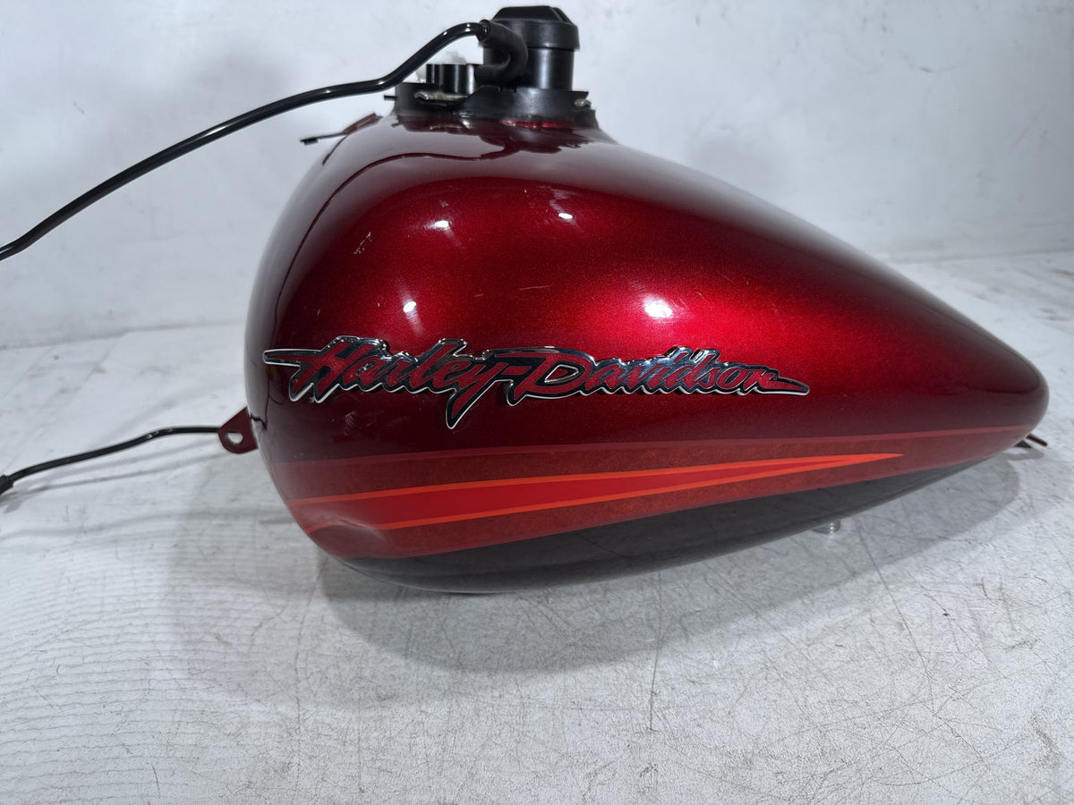 2009 Harley Electra Glide Touring CVO Fuel Gas Tank Gasoline Reservoir DENTED