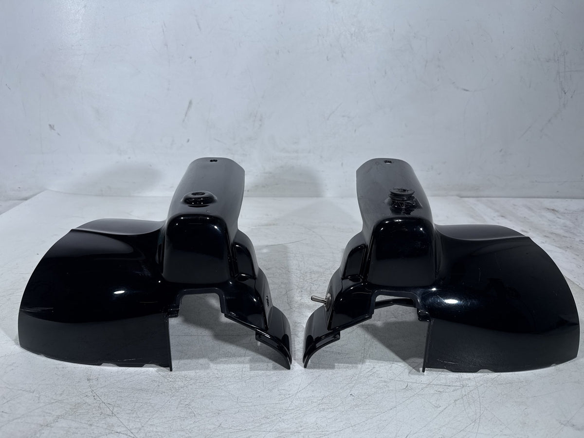 2010 Harley Road King Touring Police OEM Left & Right Headlamp Nacelle Covers