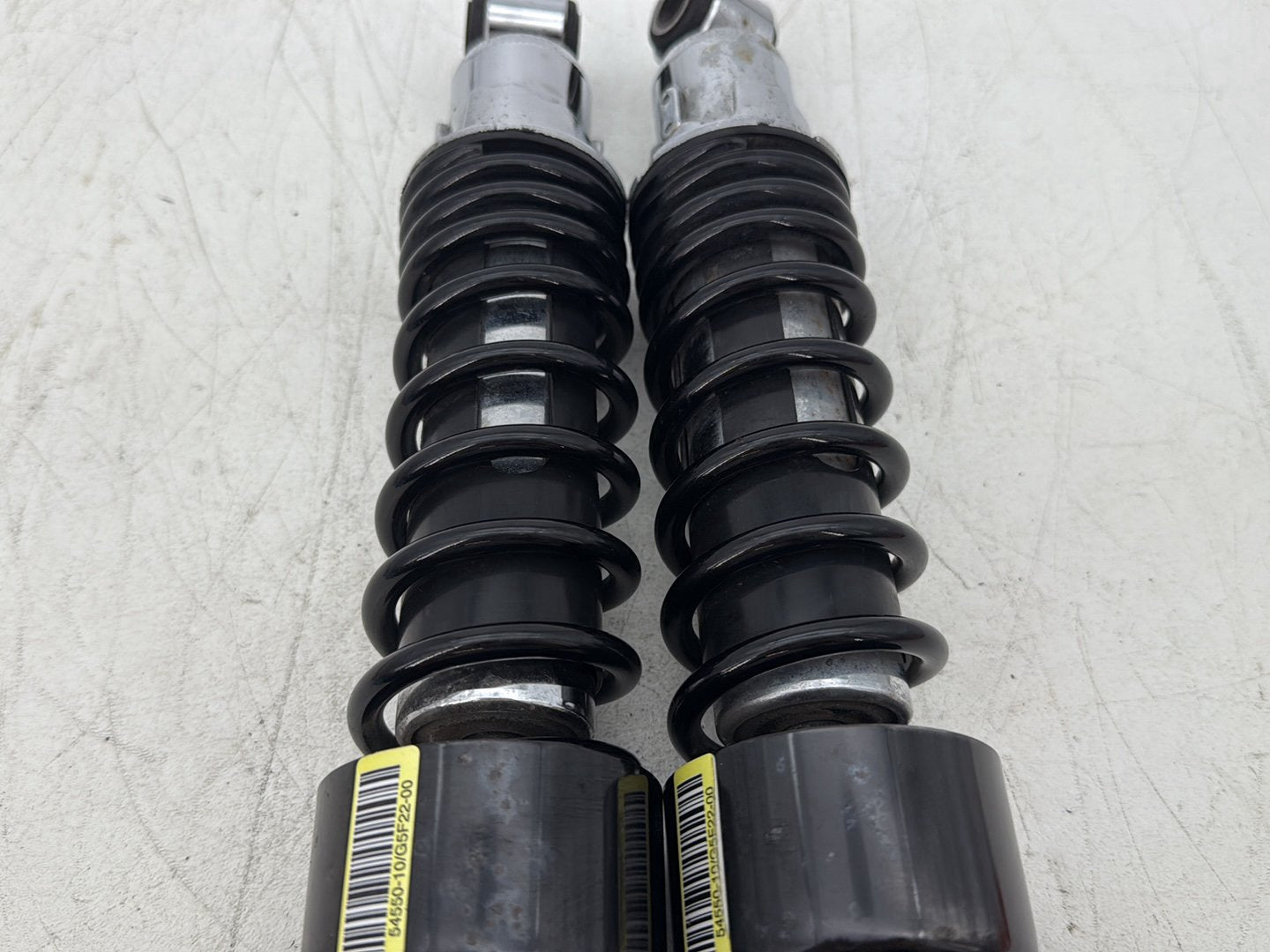 2013 Harley Forty-Eight Sportster 1200X OEM Rear Left Right Shock Absorbers