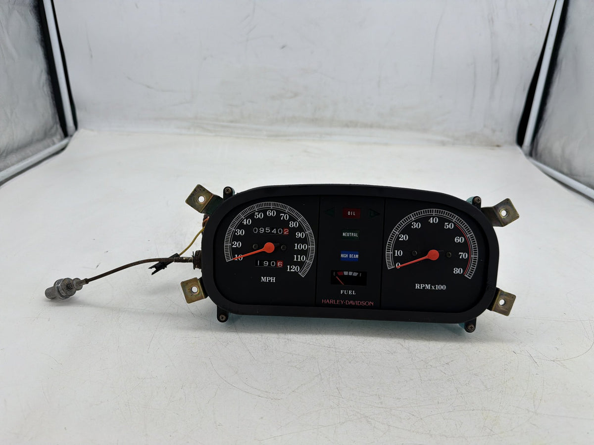 1991 Harley Electra Glide Touring OEM Speedo Tacho Speedometer Tachometer Gauges