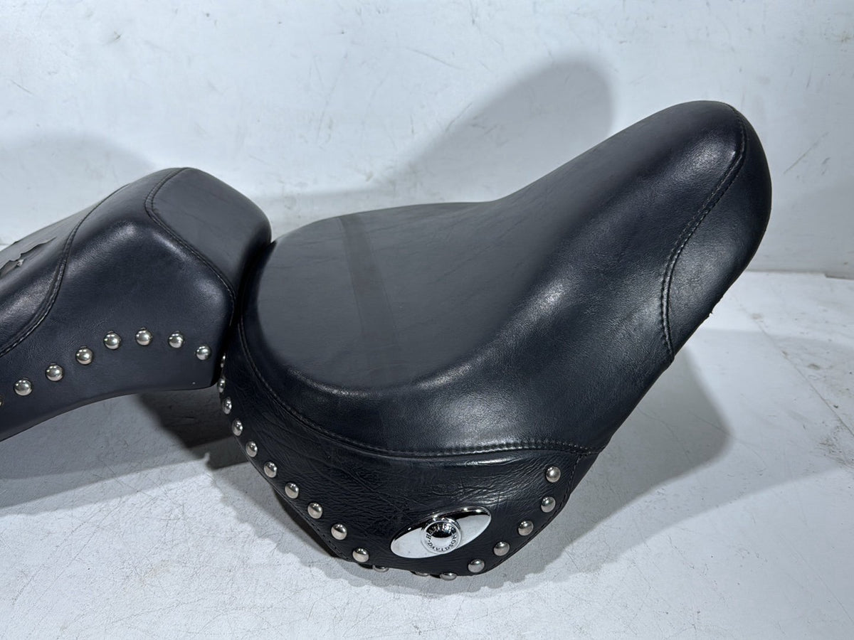 04 Harley Heritage Softail Classic FLSTCI OEM Passenger Rider Driver Seat Saddle