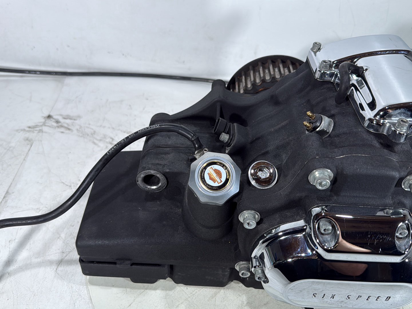 2007 Harley Touring FLHTC Electra Glide Classic OEM 6 Speed Transmission Gearbox