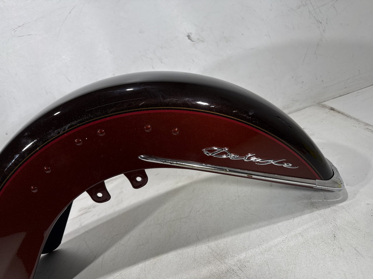 2011 Harley Softail Deluxe FLSTN OEM Front Wheel Fender Shell Panel