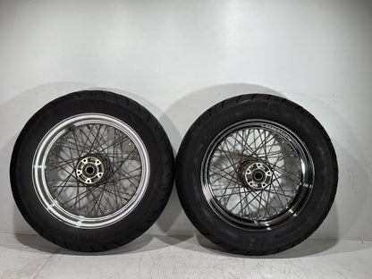 2006 Harley Touring FLHTCI Electra Glide Classic OEM Front Rear Wheel Rim Tire Spoked