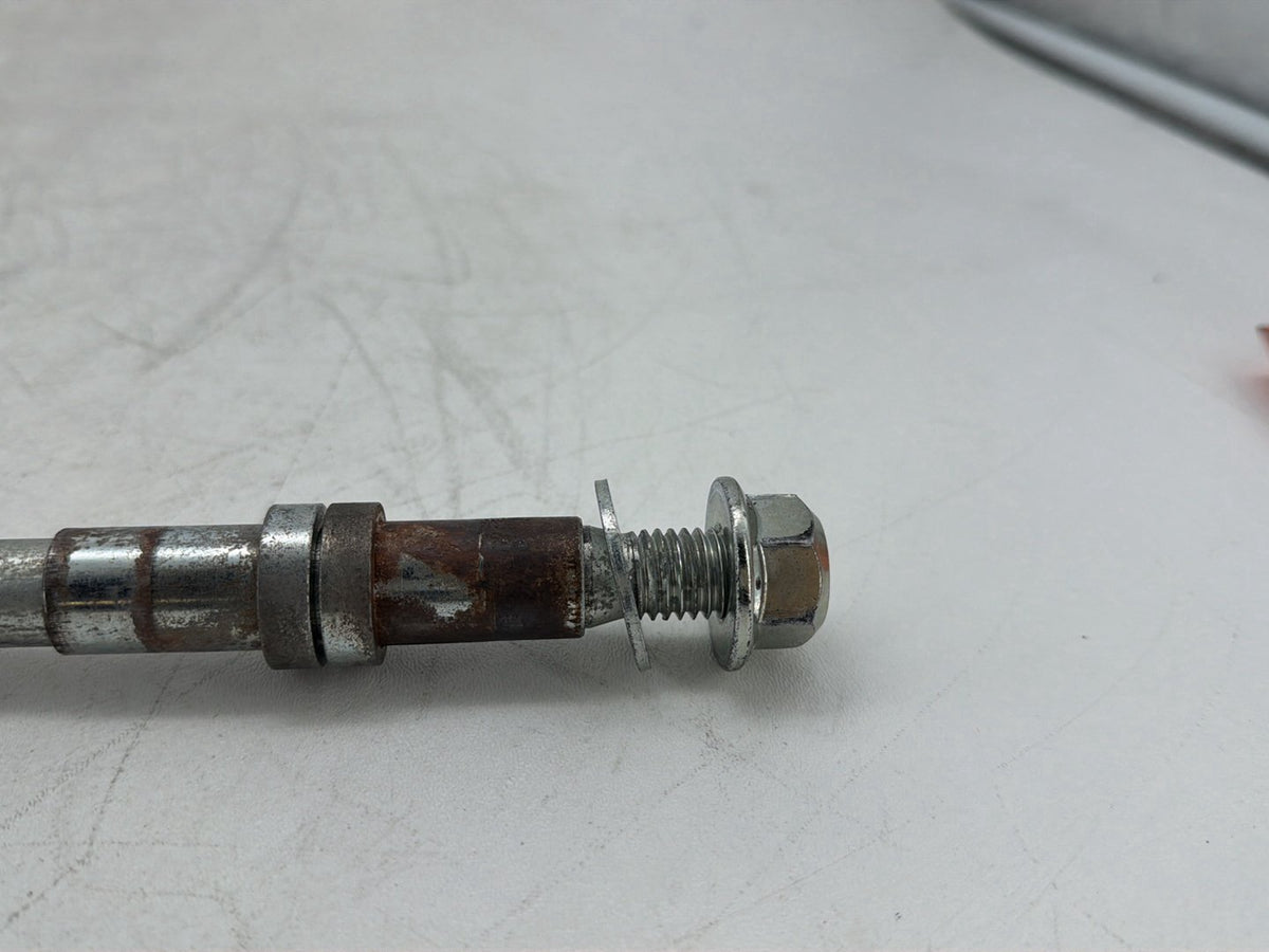 2005 Harley Softail Fat Boy FLSTF OEM Rear Fork Swingarm Pivot Bolt Shaft