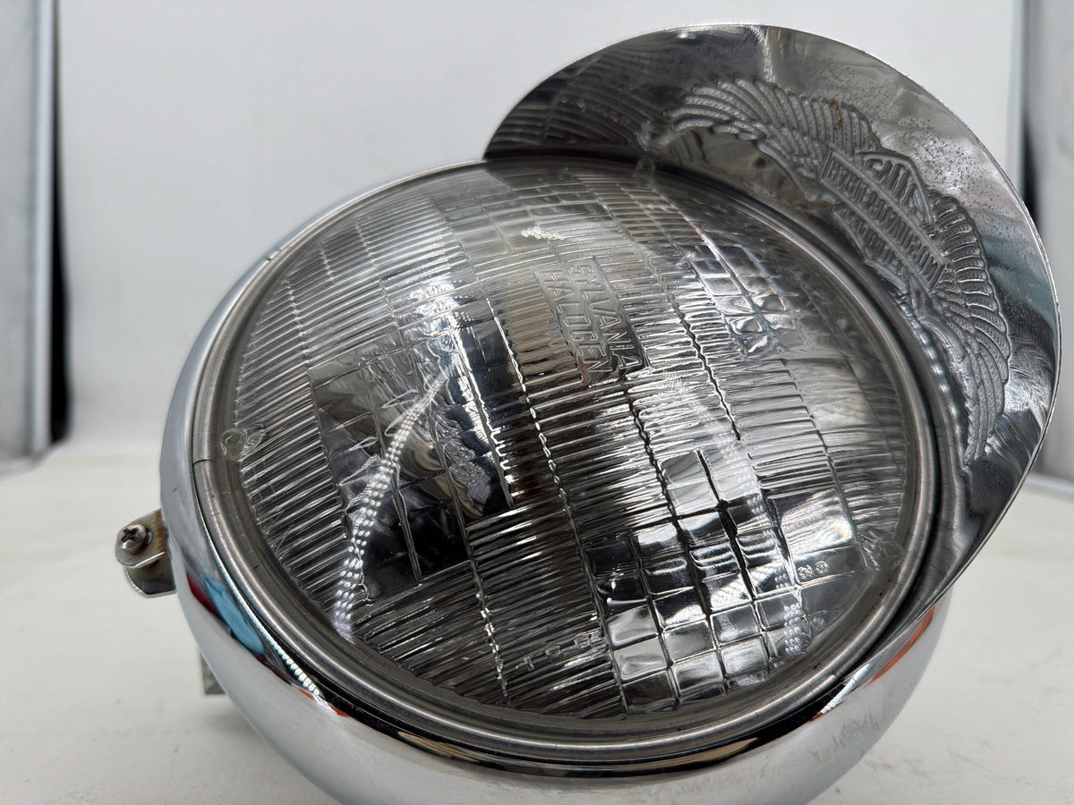 1995 Harley Heritage Softail Classic OEM Headlight Headlamp Head Light Halogen