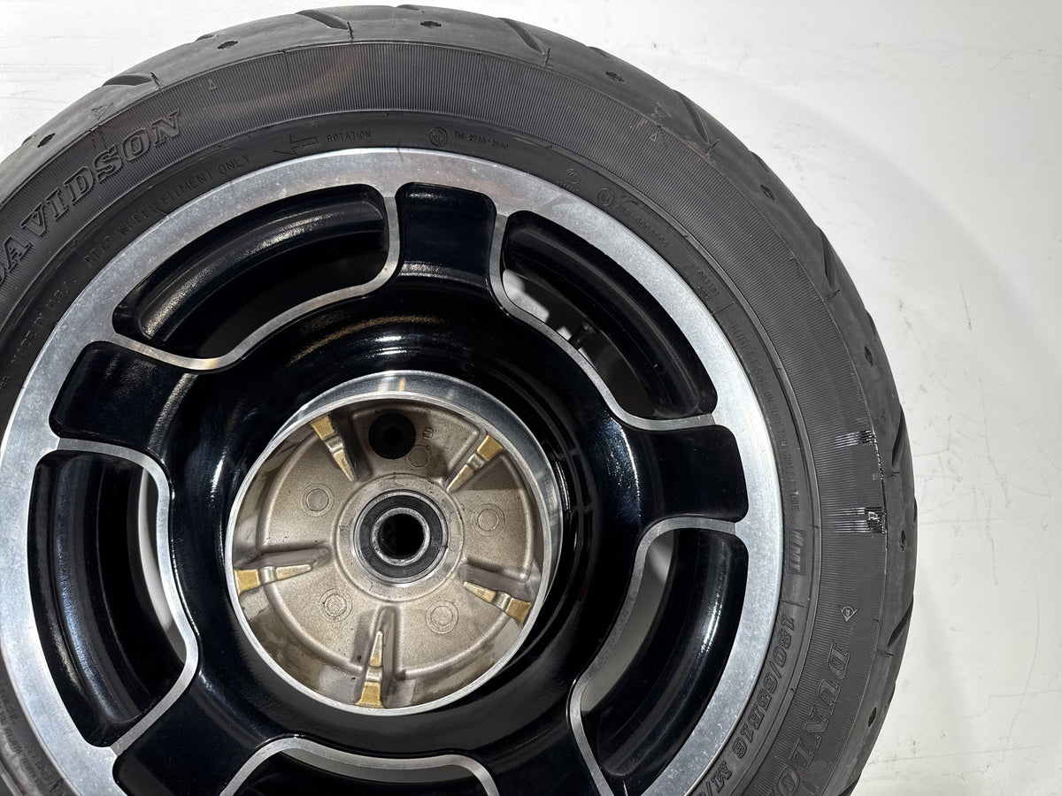 2012 Harley Street Glide Touring FLHX OEM Front & Rear Wheel Rim Tire 17" 16"
