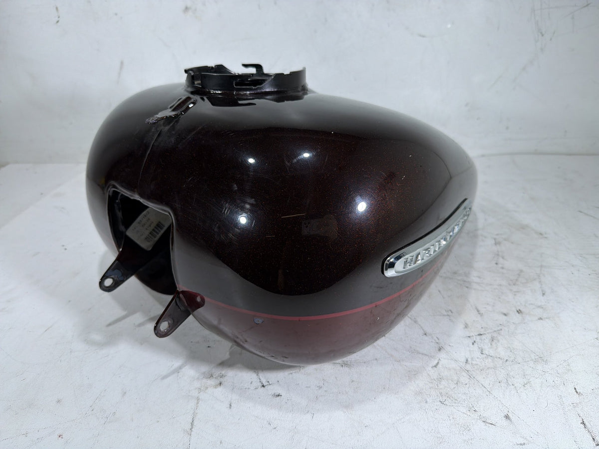 2011 Harley Electra Glide Touring Ultra Fuel Gas Tank Gasoline Reservoir DENTED