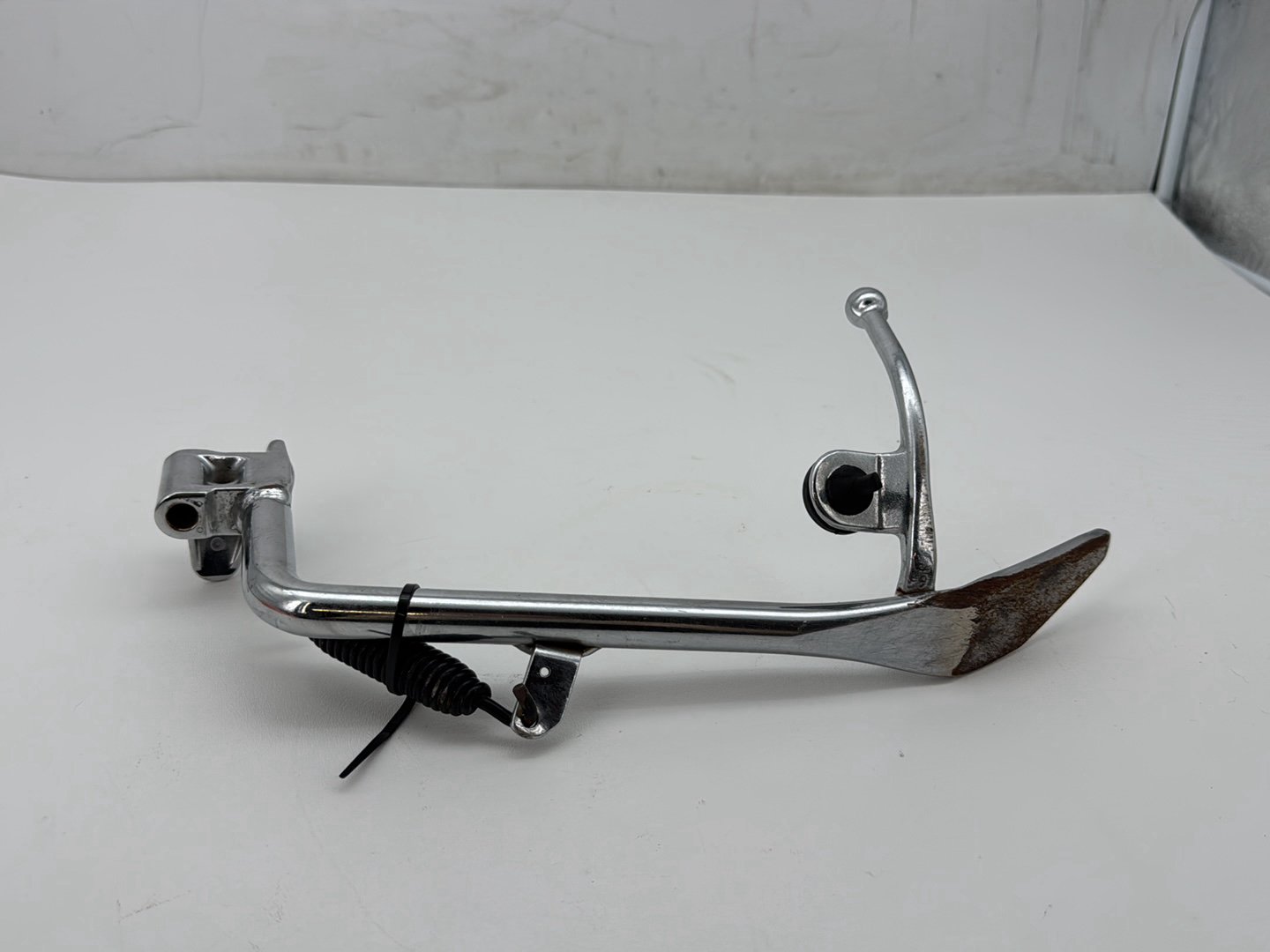 2008 Harley Softail Deluxe FLSTN OEM Left Side Jiffy Kick Stand & Spring