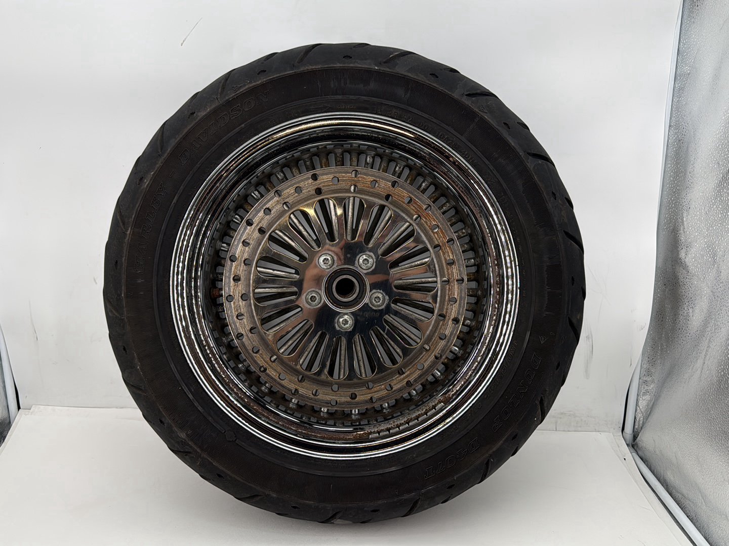 2013 Harley Street Glide Touring FLHX OEM Rear Wheel Rim Tire Spoked